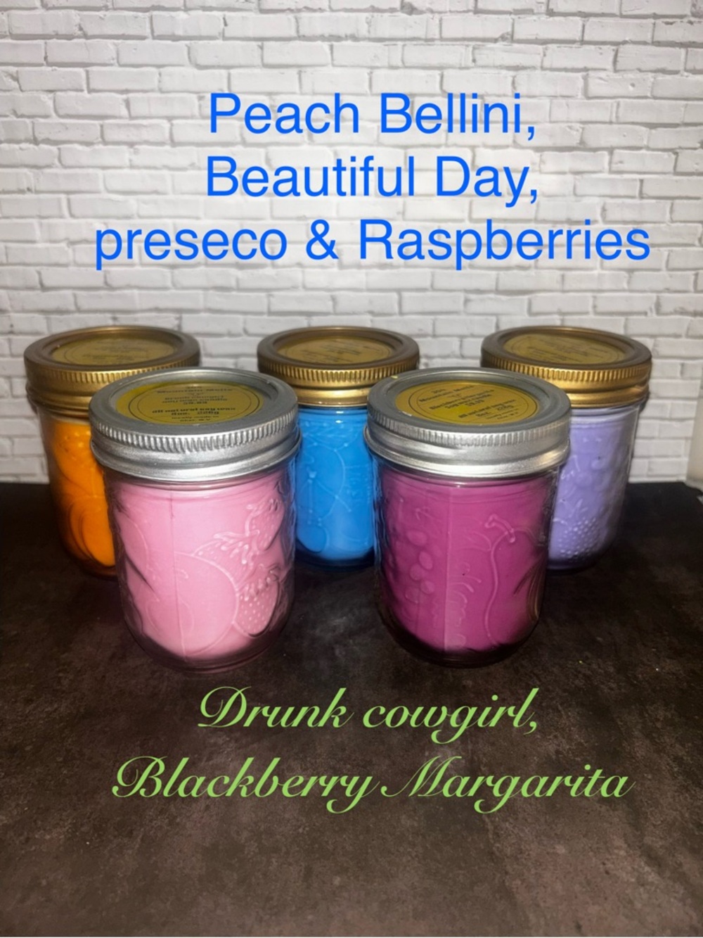 $10 each Handmade Candles by 304 mountain melts